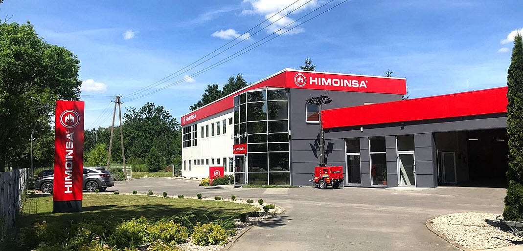 HIMOINSA inaugure ses nouvelles installations  de 10 000 m2 en Pologne