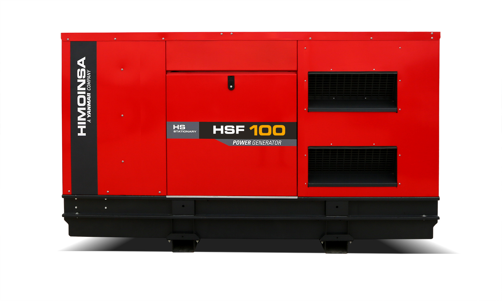 111 kVA Generator set Diesel HSF-100 T6 Soundproof