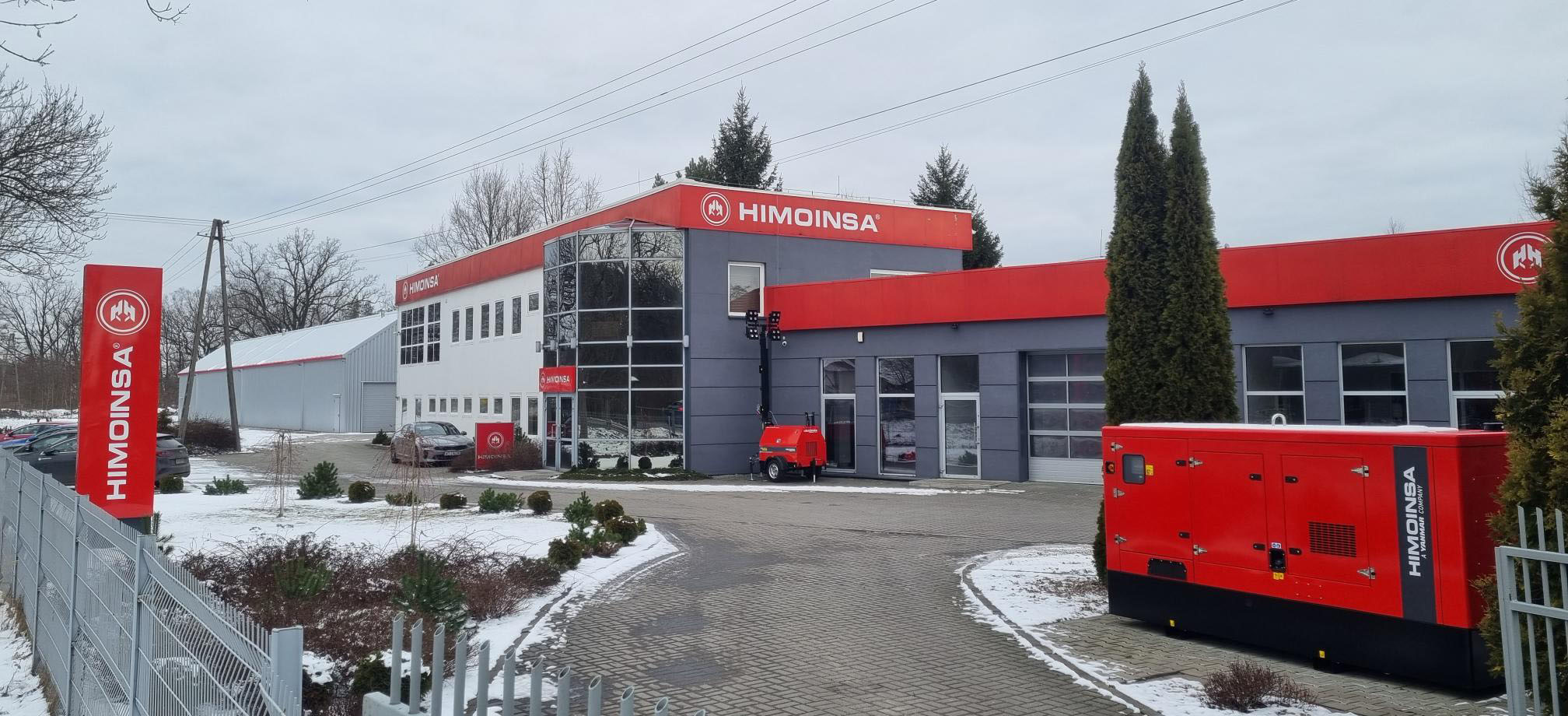 HIMOINSA Polonia amplía sus instalaciones y aumenta su capacidad de almacenamiento y distribución de equipos