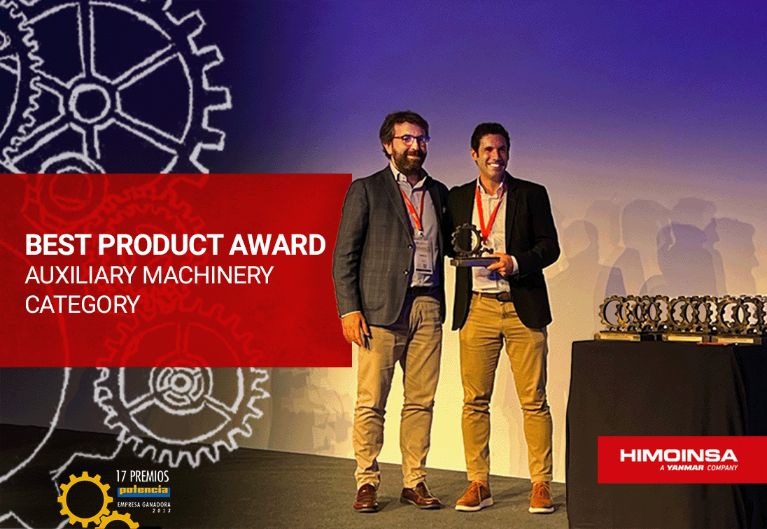 HIMOINSA's HBOX+Hybrid wins the Potencia Award for best product in the 'Auxiliary Machinery' category