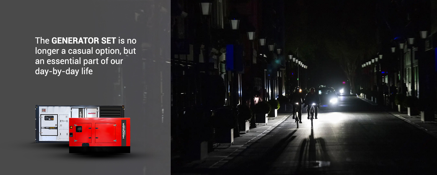 The answer to the blackout: generator sets, the new standard in business continuity