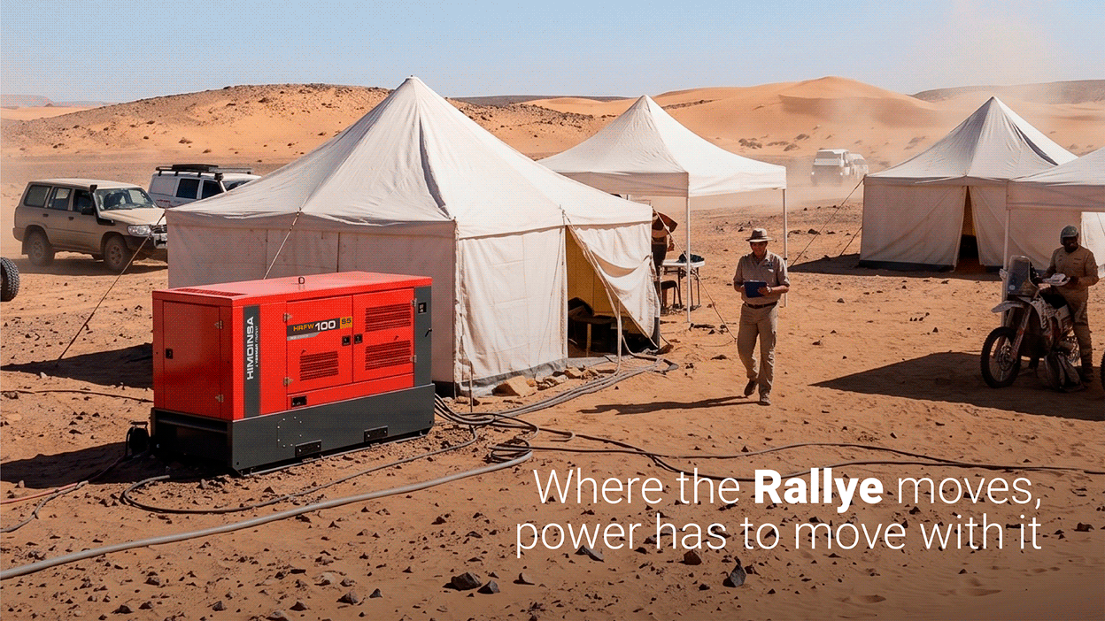 HIMOINSA, Official Power Supplier of the Rallye du Maroc